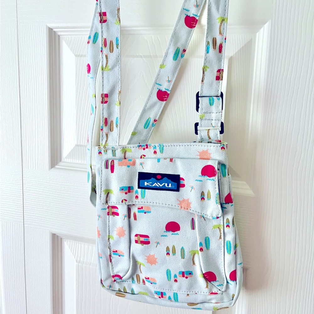 Kavu Surf and Sun Patterned Mini Keeper Bag